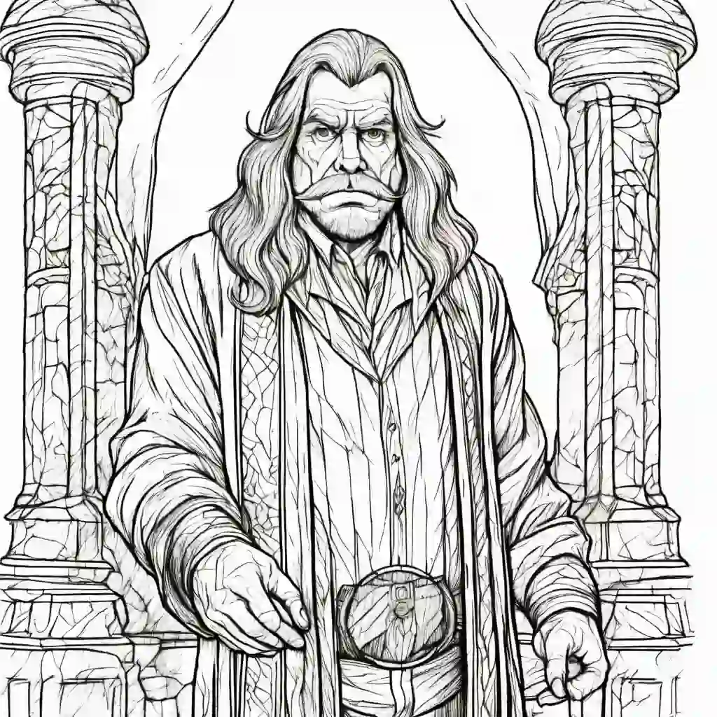 Sorcerer's Stone coloring pages